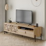 Hanah Home Dıonysos Soporte para TV Roble Zafiro